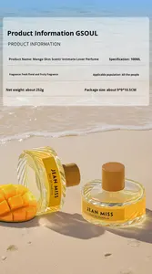 JEAN MISS Eau de Parfum Neutral de Alta Gama, Fragancia Frutal Especiada, Ecológica, de Larga Duración, Spray Unisex, Marca Original - Product Image 4