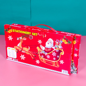Conjunto de papelería de dibujos animados para niños, regalo de cumpleaños de Navidad para jardín de infantes para estudiantes, suministros de aprendizaje de calidad en una caja de regalo - Product Image 6