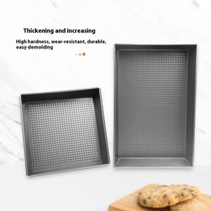 ถาดอบขนมปังทรงสี่เหลี่ยมผืนผ้าแม่พิม<span class=keywords><strong>พ</strong></span>์ขนมปังรังผึ้งสำหรับขนมปังและเค้กไม่ใช่จานนั่ง - Product Image 3