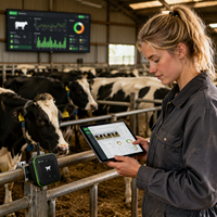 Développement de logiciels ERP pour l'élevage, plateforme intelligente de gestion de la reproduction, de la production et de la santé animale