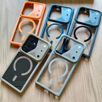 Étui de téléphone en élastomère thermoplastique J3 magnétique 2-en-1 avec cadre coloré et refroidissement, style Ins, pour Samsung S24/S25/S26 Plus