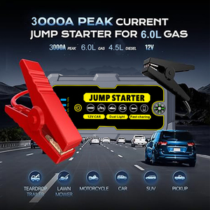 Портативное автомобильное пуско-зарядное устройство 1000A со светодиодным светом - Product Image 5