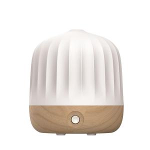 Humidificador ultrasónico inteligente de 200 ml, difusor de vapor frío, luz nocturna, para uso doméstico y en el coche, aroma de aceites esenciales, cerámica. - Product Image 1