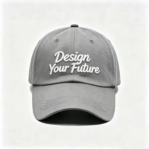 Gorra de Béisbol de 6 Paneles con Bordado, Ajustable, de Algodón, para Hombre y Mujer - Product Image 1