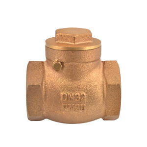 <span class=keywords><strong>Clapet</strong></span> <span class=keywords><strong>anti</strong></span>-<span class=keywords><strong>retour</strong></span> horizontal en bronze à sens unique fileté Marine DN20 <span class=keywords><strong>pour</strong></span> l'alimentation en eau - Product Image 1