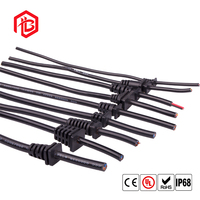 Connecteur étanche SR anti-traction IP65, presse-étoupe en nylon PA66 anti-pliage pour faisceau de câblage LED extérieur