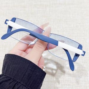 Lunettes de lecture unisexes, monture en PC, légères, protection contre la lumière bleue, double usage pour hommes et femmes - Product Image 2