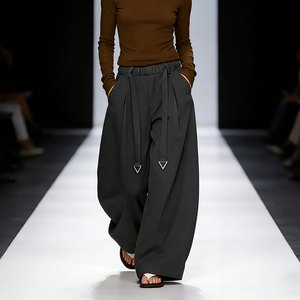 <span class=keywords><strong>Pantaloni</strong></span> Lounge di Nuova Concezione con Decorazione a Cintura <span class=keywords><strong>per</strong></span> Donna, <span class=keywords><strong>Eleganti</strong></span> <span class=keywords><strong>Pantaloni</strong></span> a Gamba Larga, <span class=keywords><strong>Pantaloni</strong></span> Estivi OEM ODM - Product Image 2