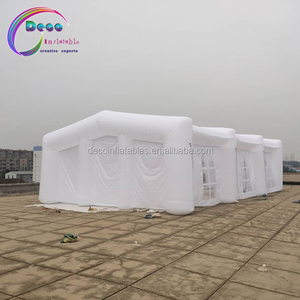 <span class=keywords><strong>Gros</strong></span> Pas Cher En Plein Air En <span class=keywords><strong>Verre</strong></span> Blanc Tentes Gonflables D'air Gonflable De tente de partie De Chapiteau de Mariage Tentes De Maison - Product Image 2