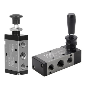 วาล์วควบคุมทิศทางลมแบบแมนนวล Dde Dade Pneumatics รุ่น 4R210-08 ขนาด 1/4 นิ้ว สำหรับใช้งานทั่วไป - Product Image 2