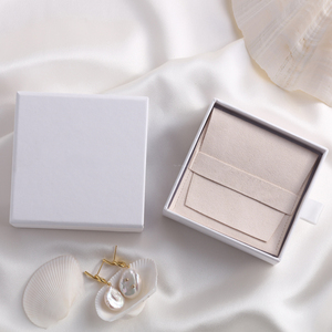 Sobres de microfibra de lujo personalizados con logo para joyería, bolsas de embalaje para almacenamiento de collares y anillos, ideales para viajes, ¡gran oferta! - Product Image 3