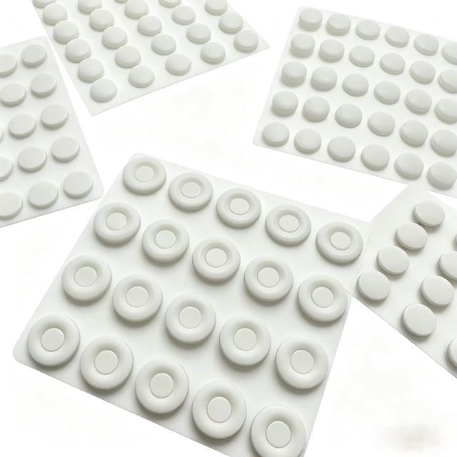 Universal DIY PTFE Dot Mouse Skates 0.8mm with 2.5D Curved Edges for Logitech G502 X Razer Basilisk V3 Glass Pad