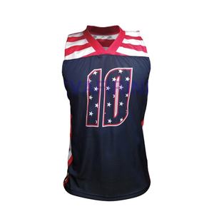 ชุดยูนิฟอร์มฟุตบอลธงระบายอากาศสำหรับทีมอเมริกันปรับแต่งได้ - Product Image 1