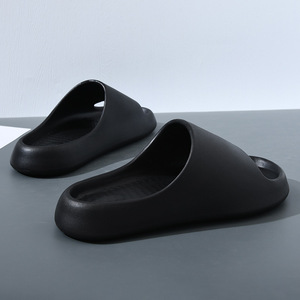 EVA Couple Slippers <b>Non</b> <b>Slip</b> Thickened Soft Sole Indoor Outdoor Summer Unisex Sandals White Black Yellow Injection <b>Shoes</b> - Product Image 2