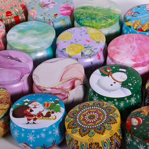 Fuente fabricantes vela perfumada viento nacional lata de hierro sin humo fragancia romántica aroma ajustable cera de soja regalo de mano - Product Image 2