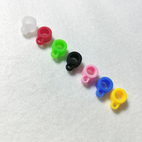 Anneaux de suspension en silicone de 6 mm à 40 mm, boucles, sangles, porte-gobelets pour tasses à thé au lait, style dessin animé, pour usage domestique
