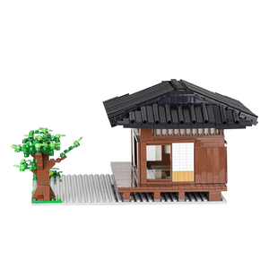 MOC1041, Bloques de Construcción de Anime Japonés, Escena del Mansión de las Mariposas, 1131 Piezas, Bloques de Construcción Creativos para Armar, Reunión de Hashira, Juguetes de Ladrillos para Niños - Product Image 5