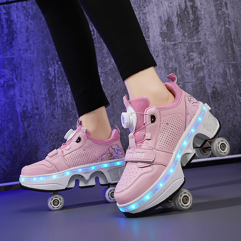 238 Pink, Four-Wheel Foldable