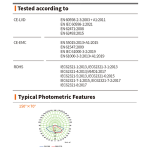 Lampione Stradale 50 Watt 150W IP65 per Esterni, Illuminazione <span class=keywords><strong>LED</strong></span> Economica - Product Image 5