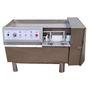 Máquina Cortadora Automática Eléctrica de Carne de Pescado, Cerdo, Res y Vegetales en Tiras, Cubos y Rebanadas Congeladas o Frescas - Product Image 3
