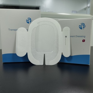 สติกเกอร์ยึดเข็มฉีดยาแบบใสขายดีที่สุด แผ่นปิดแผลแบบมีกาวสำหรับดูแลแผล แผ่นปิดแผลสำหรับยึดสายแคนนูลา ได้รับมาตรฐาน CE - Product Image 1