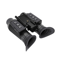 Jumelles de vision nocturne infrarouge réglables 36MP 4K HD montées sur casque avec 3D à l'œil nu pour utilisation en télescope extérieur, zoom 8X