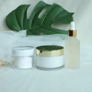 Nhãn Hiệu Riêng Chăm Sóc Da 24K Vàng Đặt Chống Lão Hóa Và Loại Bỏ Nếp Nhăn Lotion Serum Xà Phòng Làm Trắng Kem