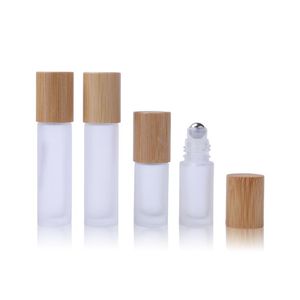 Botella de rodillo de perfume de vidrio de aceite medicado desodorante de 10ml 50ml - Product Image 5