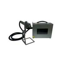 Machine de gravure laser à fibre portable 30W pour pièces automobiles en métal, plaques d'immatriculation, codes de châssis, marquage DXF facile