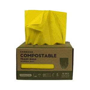 Mutfak ev kullanımı için 4-6 galon biyobozunur çöp torbaları-ev kompost - Product Image 5