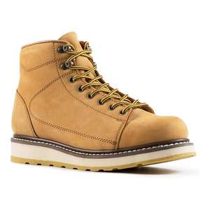 Bottes de travail pour hommes <span class=keywords><strong>DieHard</strong></span> 84893 en cuir nubuck souple de 6 pouces, à lacets, avec protection EH, semelle compensée confortable et antidérapante, durables - Product Image 2