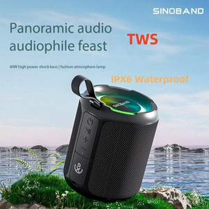 Haut-parleurs <span class=keywords><strong>Xdobo</strong></span> 40W sans fil Bluetooth, mini haut-parleur audio extérieur étanche, caisson de basses, haut-parleur - Product Image 4