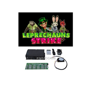 Tablero de juego de habilidad de tiro de cazador personalizado-Leprechauns <span class=keywords><strong>Strike</strong></span> Fish Table Material de acero inoxidable 1 año de garantía en inglés - Product Image 1