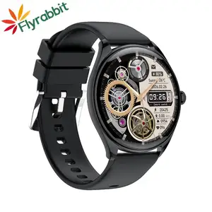 Flyrabbit Smart Watch 1.43 6.8mm Ultra-thin AMOLED HD Screen MT55 IP68 Waterproof Sport Smartwatch Bt Call Smart Bracelet