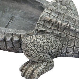 Cache-clés de crocodile réaliste avec compartiment de rangement <span class=keywords><strong>secret</strong></span>, sculpture de reptile en résine réaliste pour décor de <span class=keywords><strong>jardin</strong></span> extérieur - Product Image 4