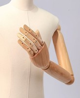 Maniquí de medio cuerpo ajustable Lavinia para niños, unisex, con cabeza, para exhibición de ropa y posturas de pie
