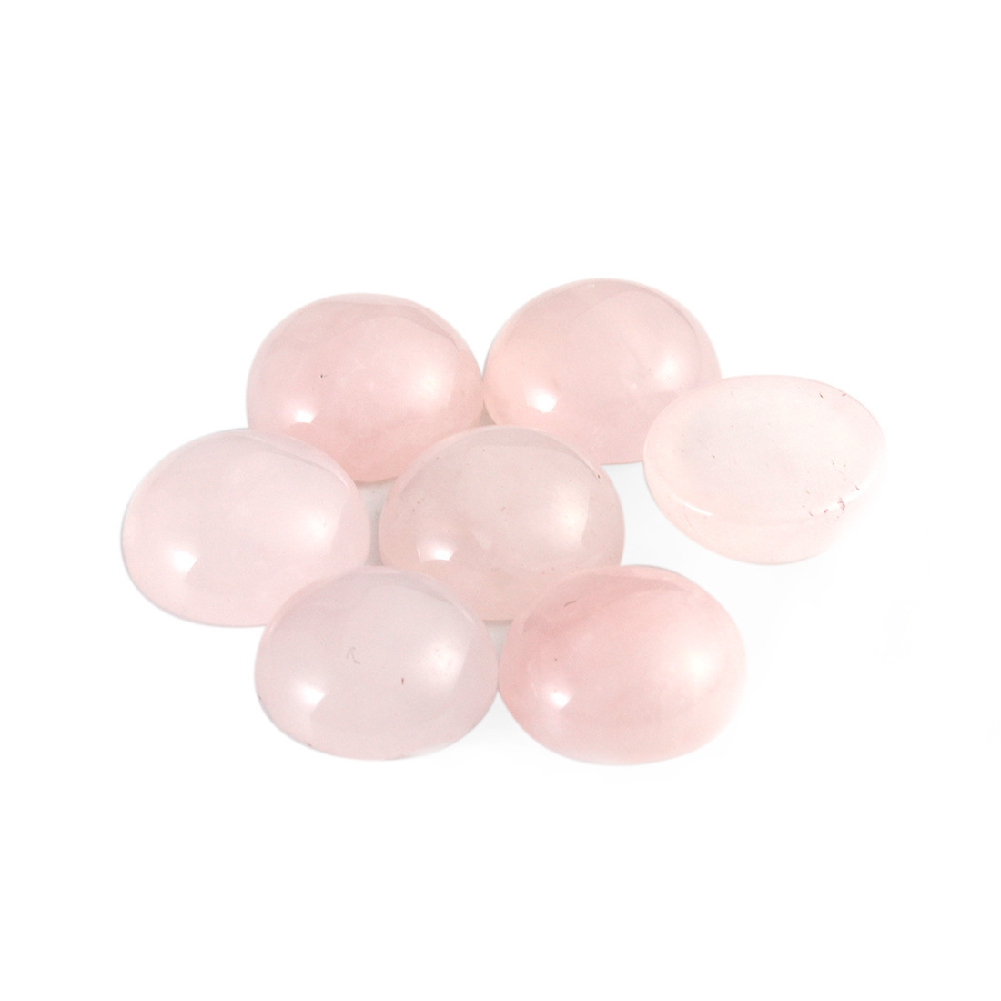 10pcs Rose Quartz