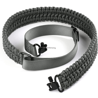 Sangle d'épaule réglable en paracorde à 1 point, avec corde à 7 brins et boucle en nylon, accessoires de chasse
