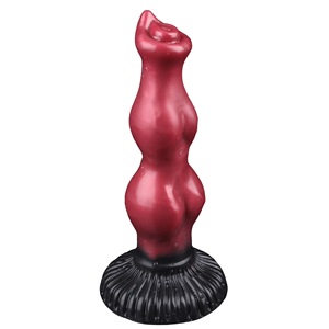 Große Silikon-Tierdildos Realistischer Großer Knoten-Penis Weibliches Vaginal-Masturbationsgerät Analplug Erotikspielzeug für Erwachsene Männer 18+ - Product Image 5
