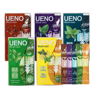 UENO Venta al por mayor de enjuague bucal desechable en tiras sin alcohol, de un solo uso, portátil, en barra, para enjuague oral, <span class=keywords><strong>aliento</strong></span> fresco, para viajes - Product Image 2