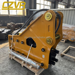 مطرقة هيدروليكية عالية الجودة للحفارات بقوة 20 طن، نوع جانبي، 140 مم، ضغط 110-140 بار، تدفق 40-70 لتر/دقيقة، ضمان لمدة سنة - Product Image 4