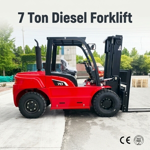 <span class=keywords><strong>Chariot</strong></span> <span class=keywords><strong>élévateur</strong></span> diesel FD70 haute performance 7T pour chantier de construction - Product Image 1