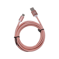 Pour PS5 3M 3A câble de données de charge rapide pour contrôleur PS5 Durable Portable personnalisé couleur unie pour câbles de charge USB PS5