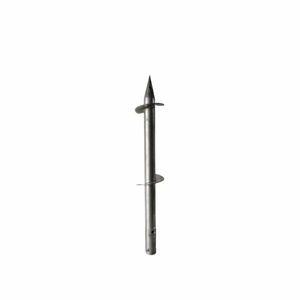 1800mm <span class=keywords><strong>in</strong></span> <span class=keywords><strong>acciaio</strong></span> al carbonio Q235B Solar Foundation vite azionata pila elica di ancoraggio vite di messa a terra zincata ISO9001 certificata - Product Image 2