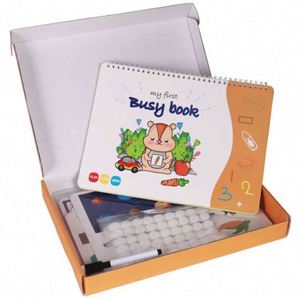 Customized OEM ODM Kids Multifunctional Early Educational Preschool Busy <b>Book</b> Activities <b>Books</b> - Product Image 1