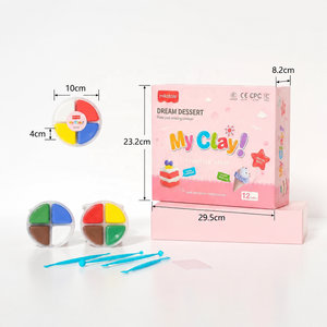 MIKATALE Environmentally Friendly Non-toxic Children's Super Light Weight <b>Foaming</b> Air-drying <b>Modeling</b> Clay-Educational Craft - Product Image 2