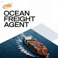 Logistique maritime mondiale économique, agent d'expédition maritime LCL Chine-USA pour services de fret international