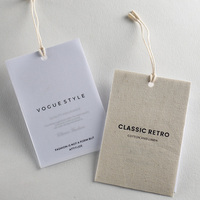 Étiquette de vêtement personnalisée avec logo, étiquette volante, étiquette de marque, étiquette pour vêtements sur mesure