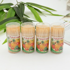 Bamboo Saint <b>Toothpicks</b> 50-80Pcs Diameter 2mm Length 65mm Bamboo Disposable For Hotel Restaurant Commercial Use - Product Image 1