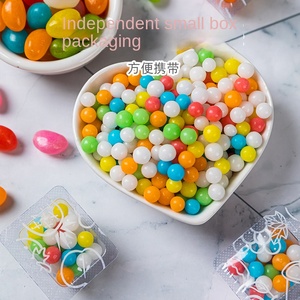 Bonbons en forme de haricots colorés en gros, bonbons gélifiés arc-en-ciel, saveur fruitée, bonbons gélifiés moelleux à mâcher, sachet - Product Image 3